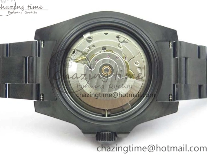 PVD 1:1 Noob Bracelet V10.5 Black PVD RED on SINGLE Dial Edition Submariner A2836 BLAKEN Best 0220